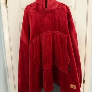Catalina Red Blanket Hoodie